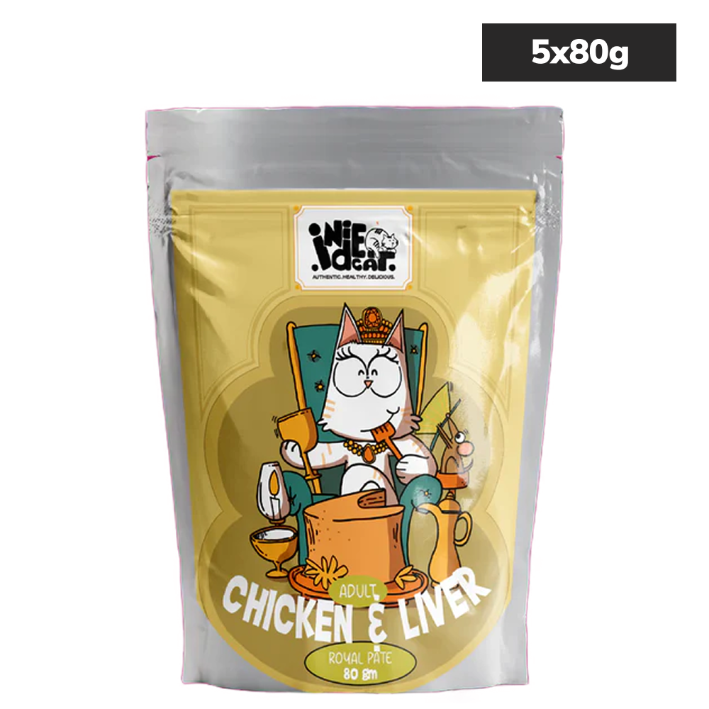 IndieCat Royal Glow Chicken and Chicken & Liver Combo Adult Cat Wet Food