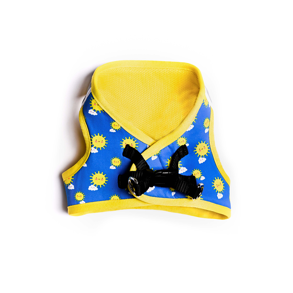 Pets Way Sunny Air Mesh Printed Harness for Puppies and Small Dogs