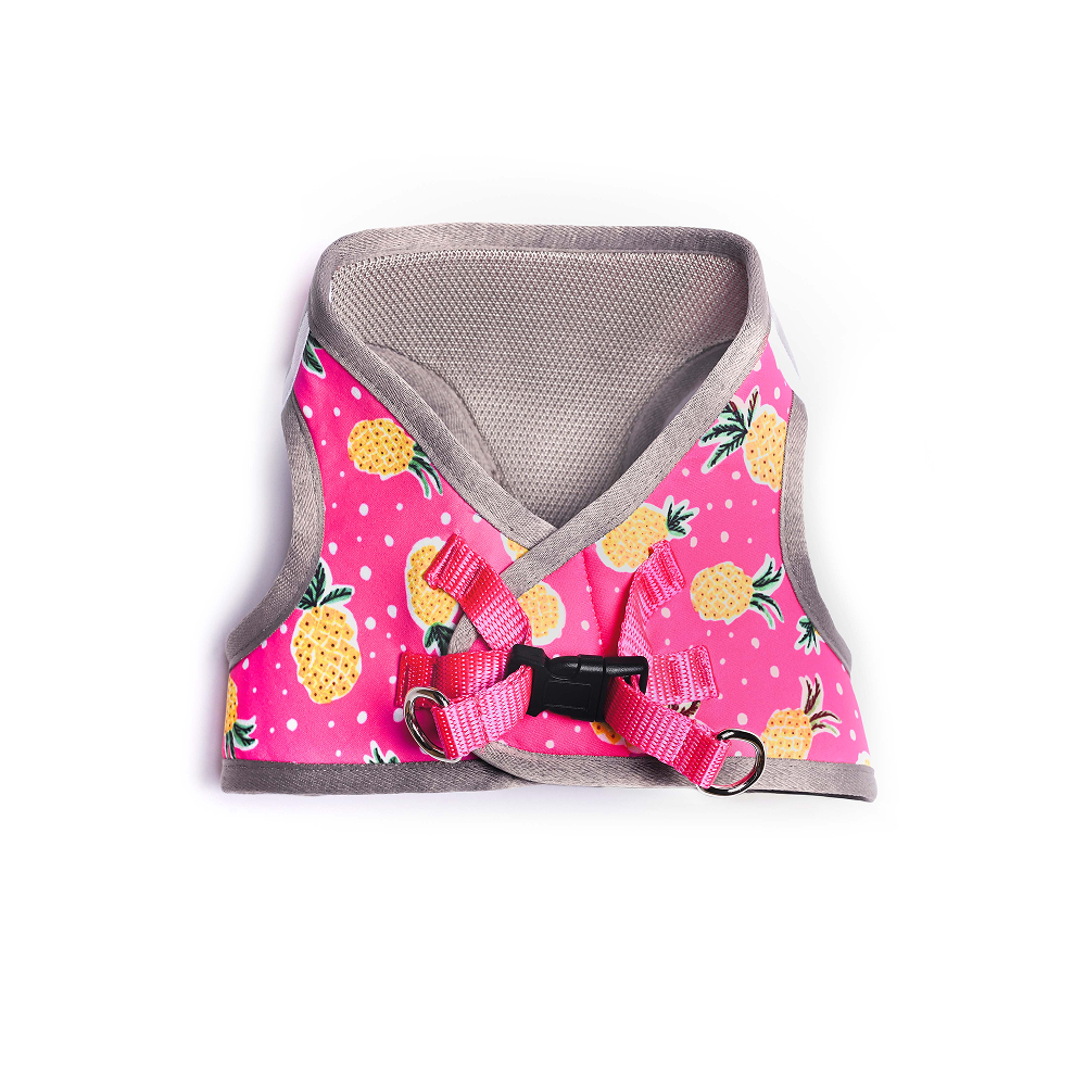 Pets Way Pine Air Mesh Printed Harness for Puppies and Small Dogs