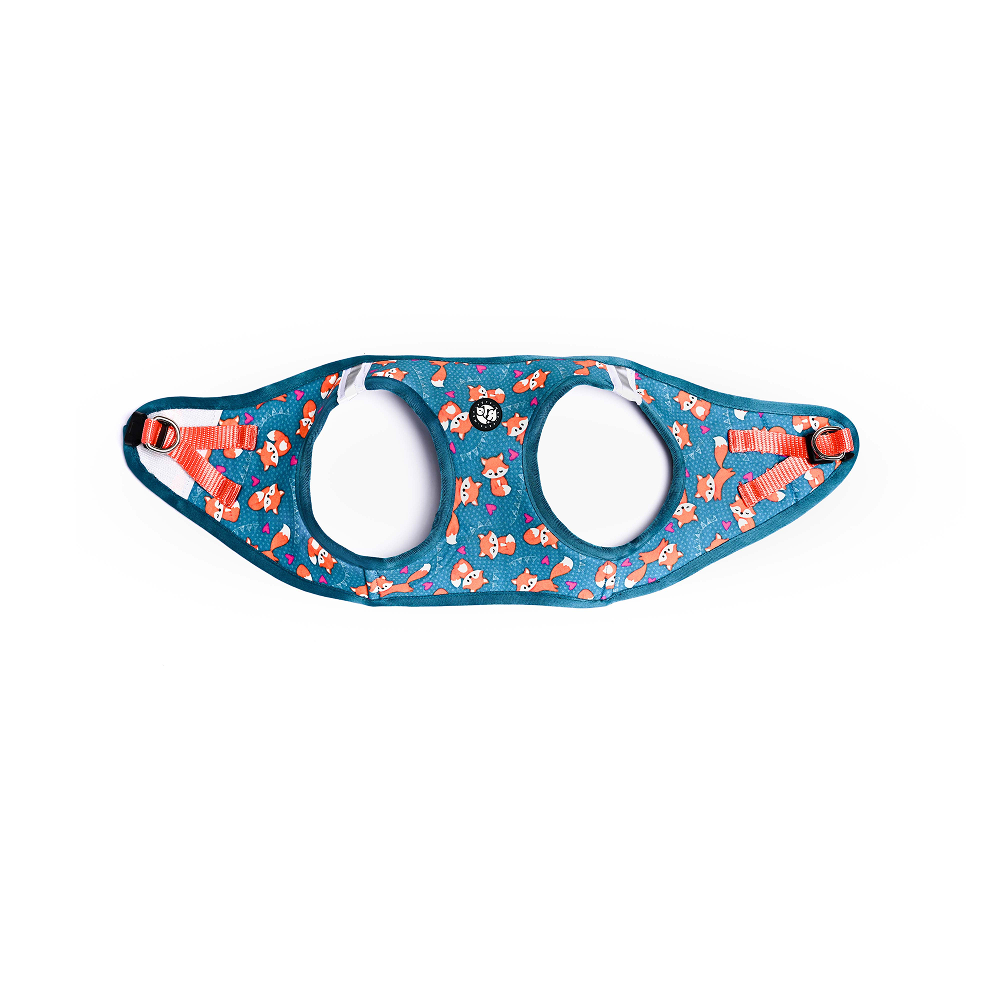 Pets Way Foxie Air Mesh Printed Harness for Puppies and Small Dogs