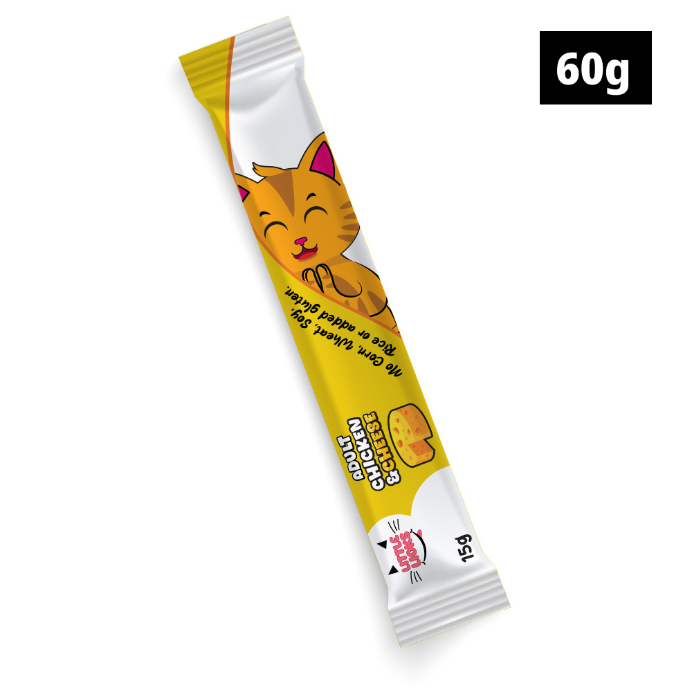 Smudges Tuna Flakes with Shrimp & Pumpkin and Ocean Fish & Salmon and Chicken & Cheese and Chicken Adult Cat Treats & Wet Food