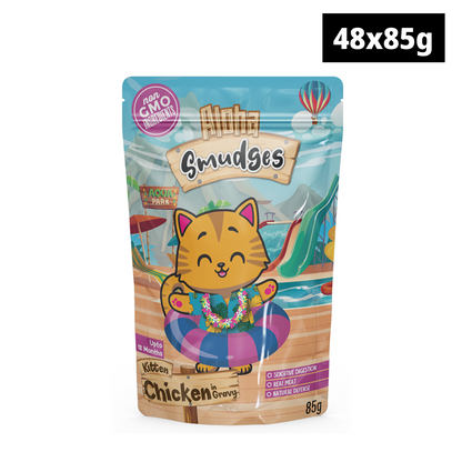 Aloha Smudges Chicken in Gravy Kitten Cat Wet Food