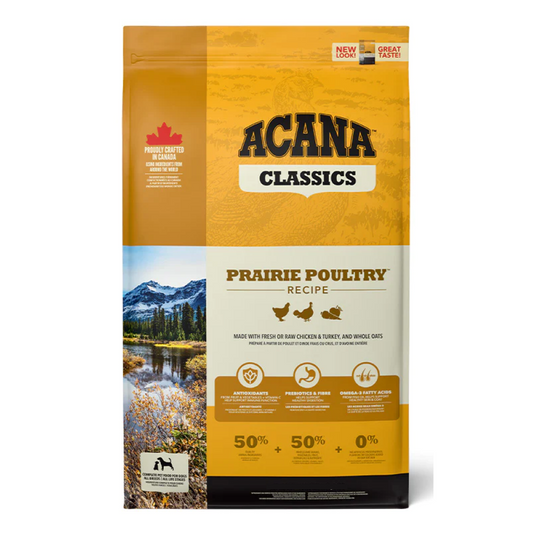 Acana Classic Prairie Poultry Dog Dry Food (All Breeds and Ages) (Limited Stocks)