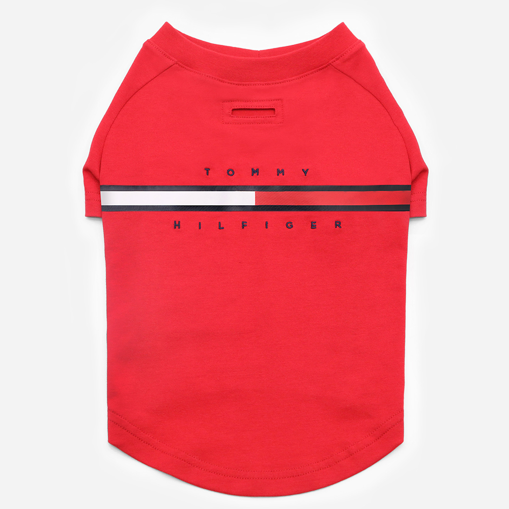 Tommy Hilfiger Heritage Tino Tshirt for Dogs (Primary Red)