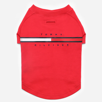 Tommy Hilfiger Heritage Tino Tshirt for Dogs (Primary Red)