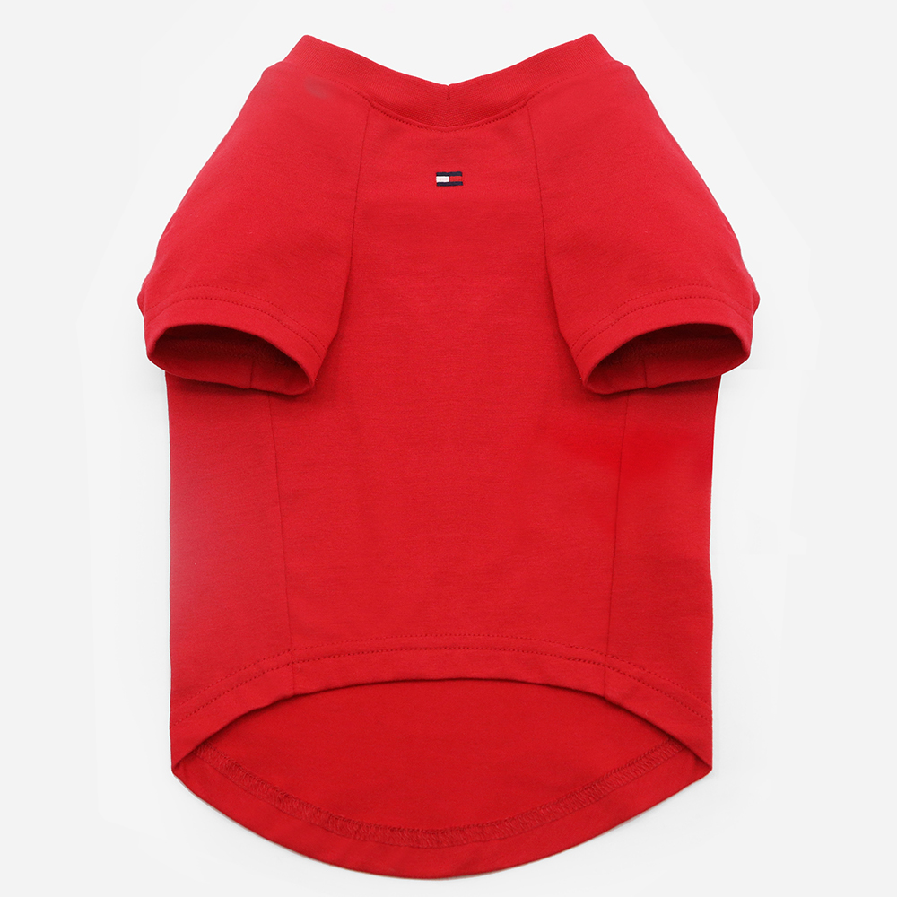Tommy Hilfiger Heritage Tino Tshirt for Dogs (Primary Red)
