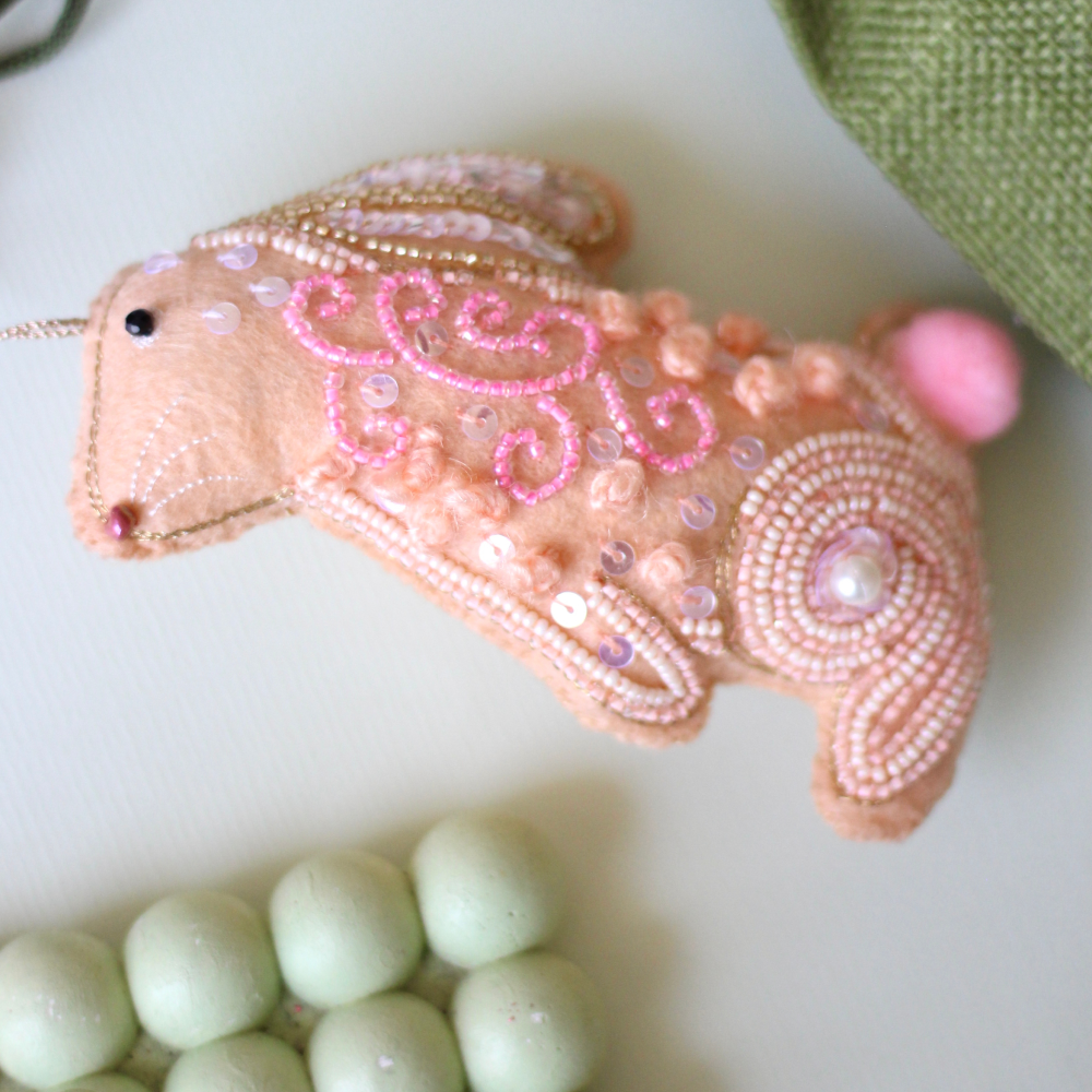 Furry Tales Very Bunny Rabbit Handcrafted Charm