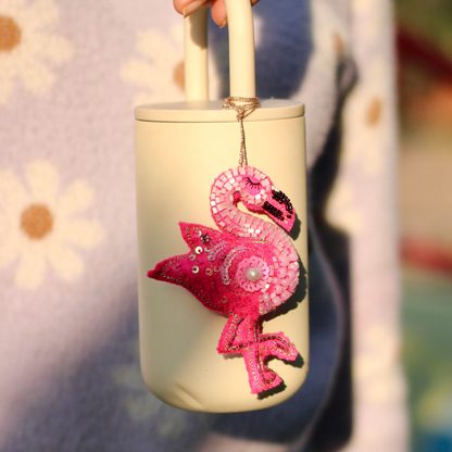 Furry Tales Flamingo Gulabo Handcrafted Charm