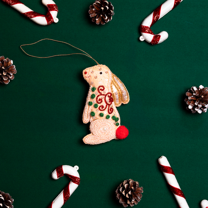 Furry Tales Bunny & The Jingle Tail Rabbit Handcrafted Charm