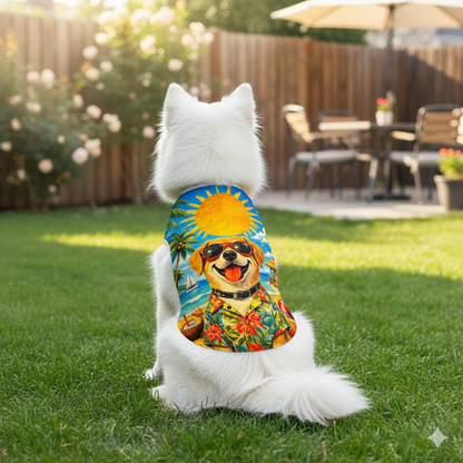 Pets Way Vacation Tshirt for Dogs