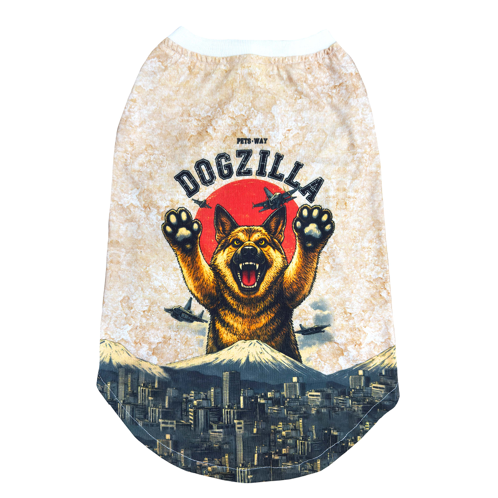 Pets Way Dogzilla Tshirt for Dogs