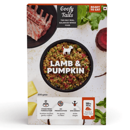 Goofy Tails Chicken & Quinoa and Lamb & Pumpkin and Ready to Eat Veggies & Sweet Potato Combo Puppies & Dog Wet Food