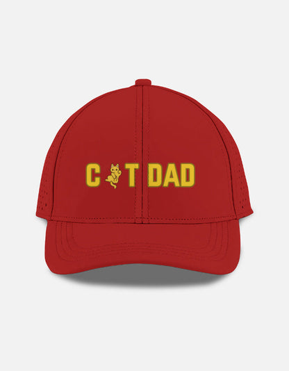 EverythingBoho Cat Dad Sports Cap