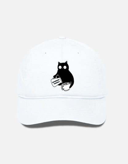 EverythingBoho Cat Barista BaseBall Cap