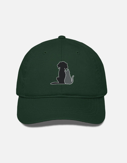 EverythingBoho Cat & Dog Friendship BaseBall Cap