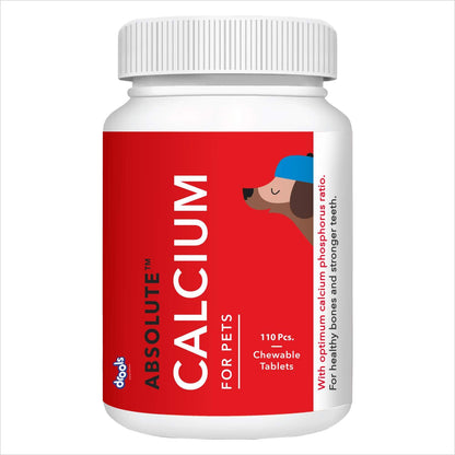 FG - Drools Absolute Calcium Dog Supplement Tablets