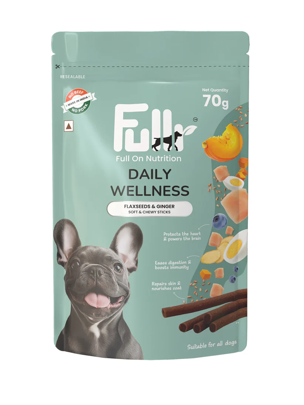 Fullr Daily Wellness Soft and Chewy Stick Treats