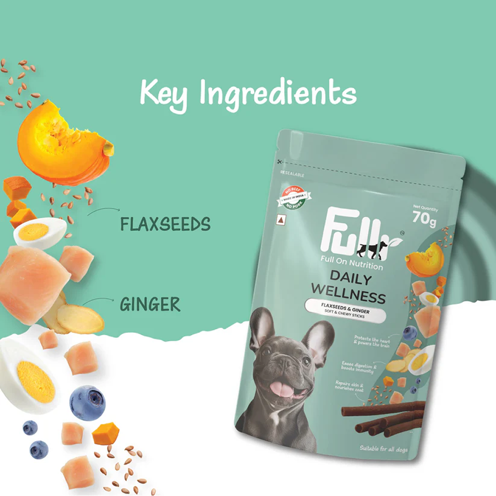 Fullr Daily Wellness Soft and Chewy Stick Treats
