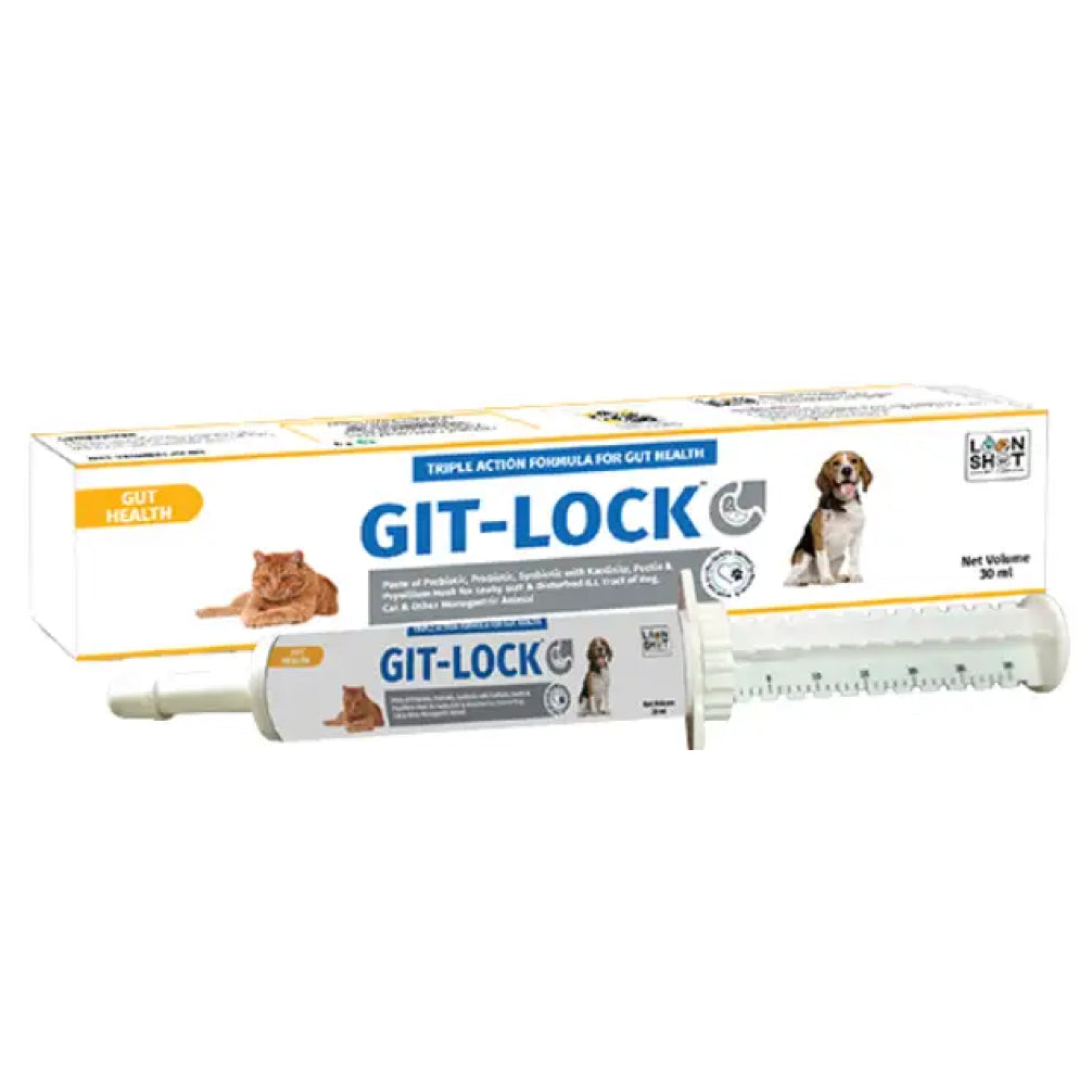 Loonshot Git Lock Paste Gut Health for Dogs and Cats