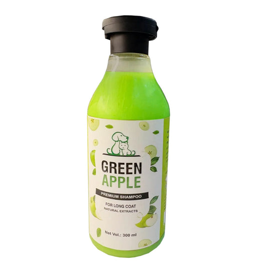 Ek Tek Green Apple Shampoo for Long Coat for Dogs and Cats