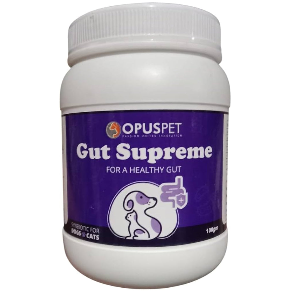Opus pet Gut Supreme for Healthy Gut Probiotic for Dogs and Cats