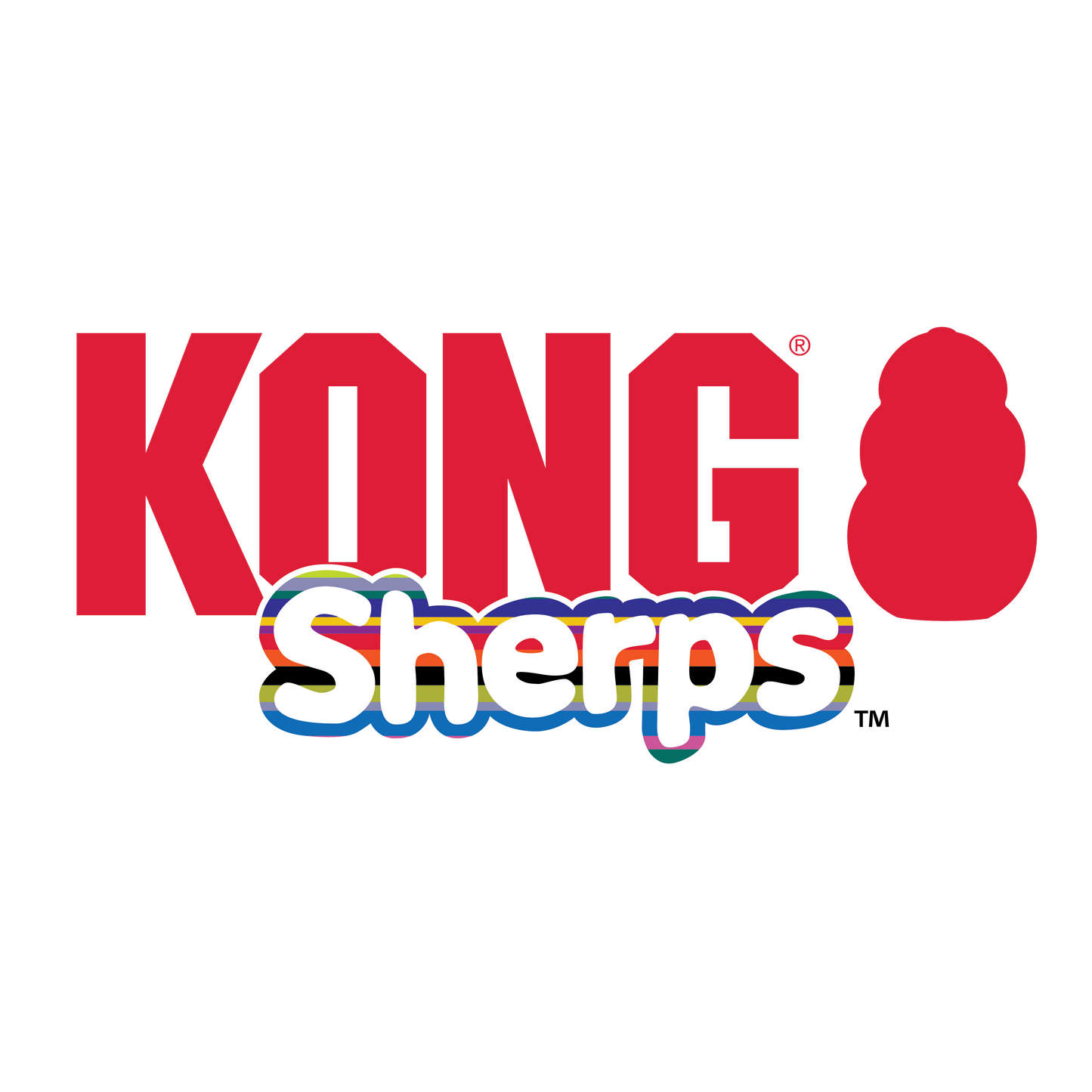 Kong Sherps Reindeer Toy for Dogs (Brown)