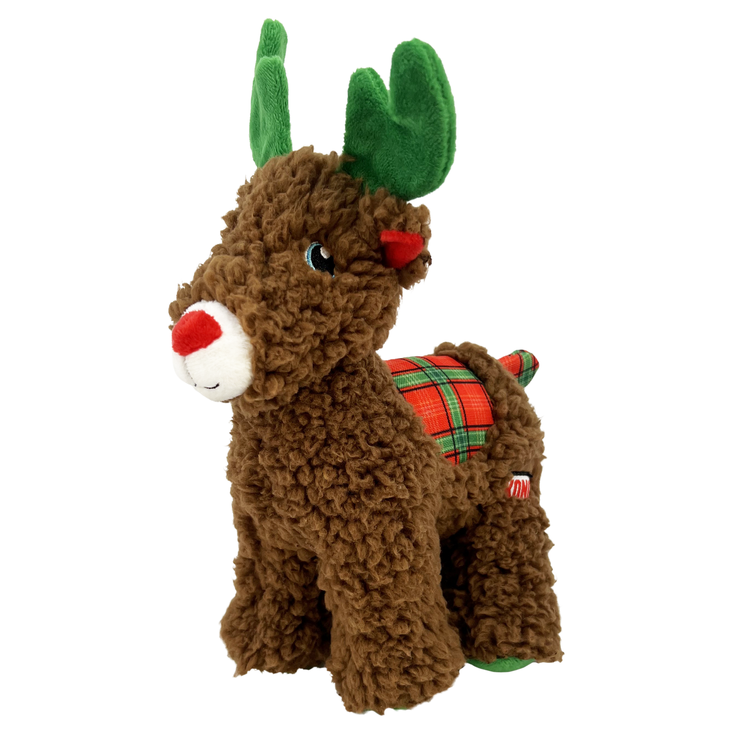 Kong Sherps Reindeer Toy for Dogs (Brown)