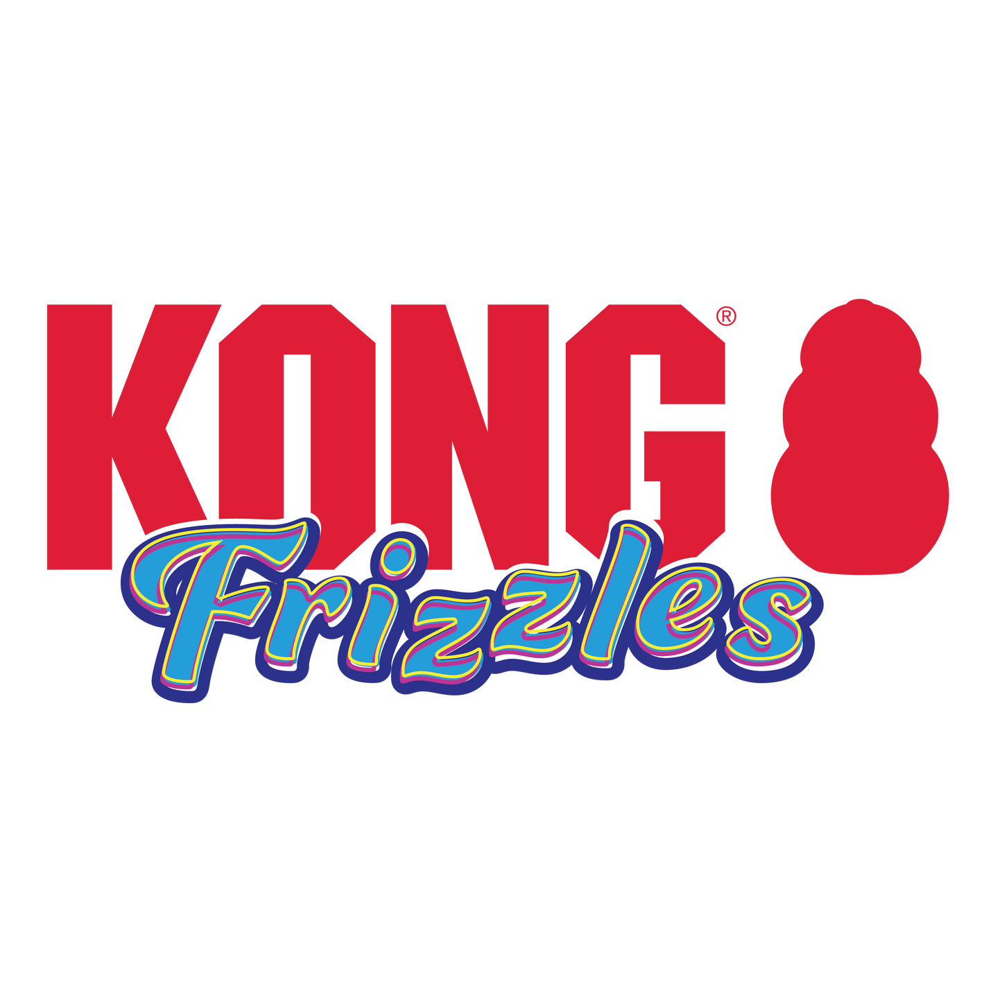 Kong Frizzles Yeti Toy for Dogs (White)
