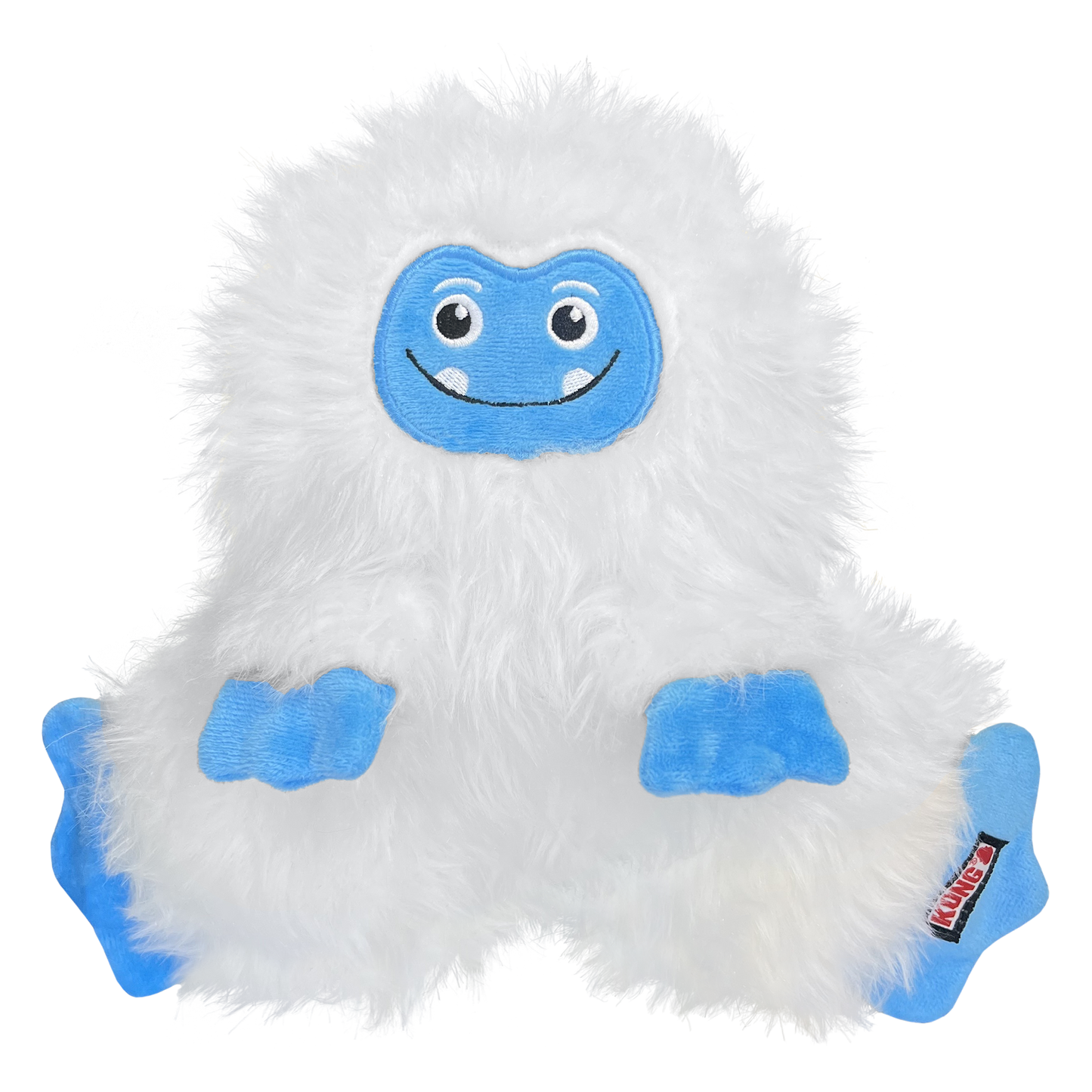 Kong Frizzles Yeti Toy for Dogs (White)