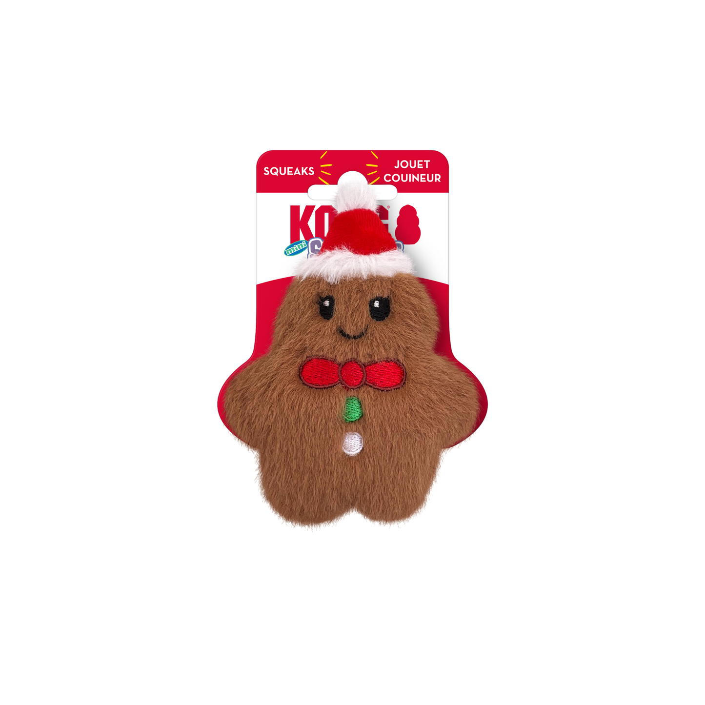 Kong Snuzzles Mini Gingerbread Toy for Dogs
