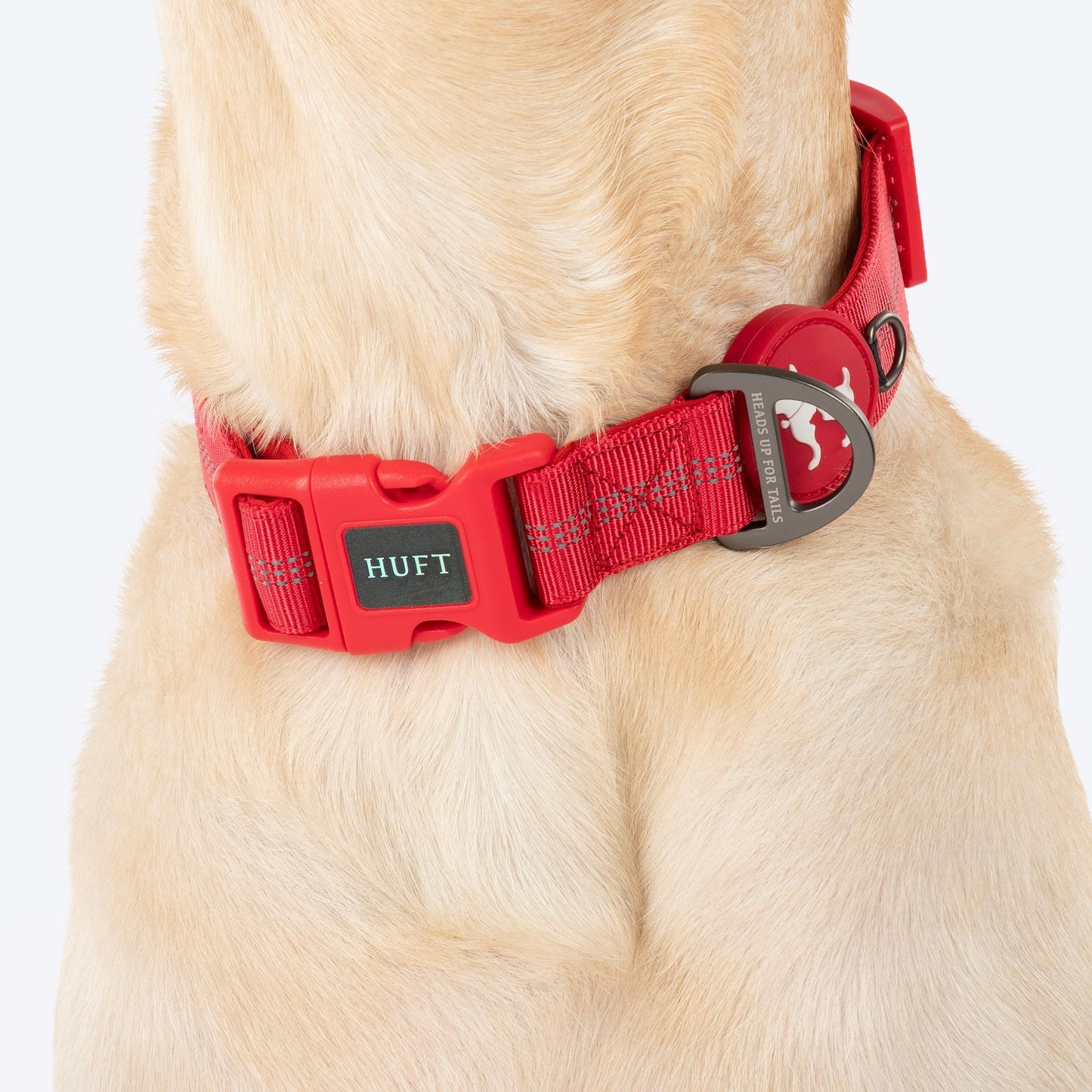 HUFT Xplorers Collar for Dogs (Red)