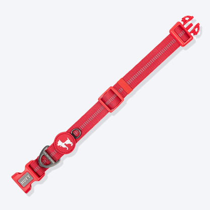 HUFT Xplorers Collar for Dogs (Red)