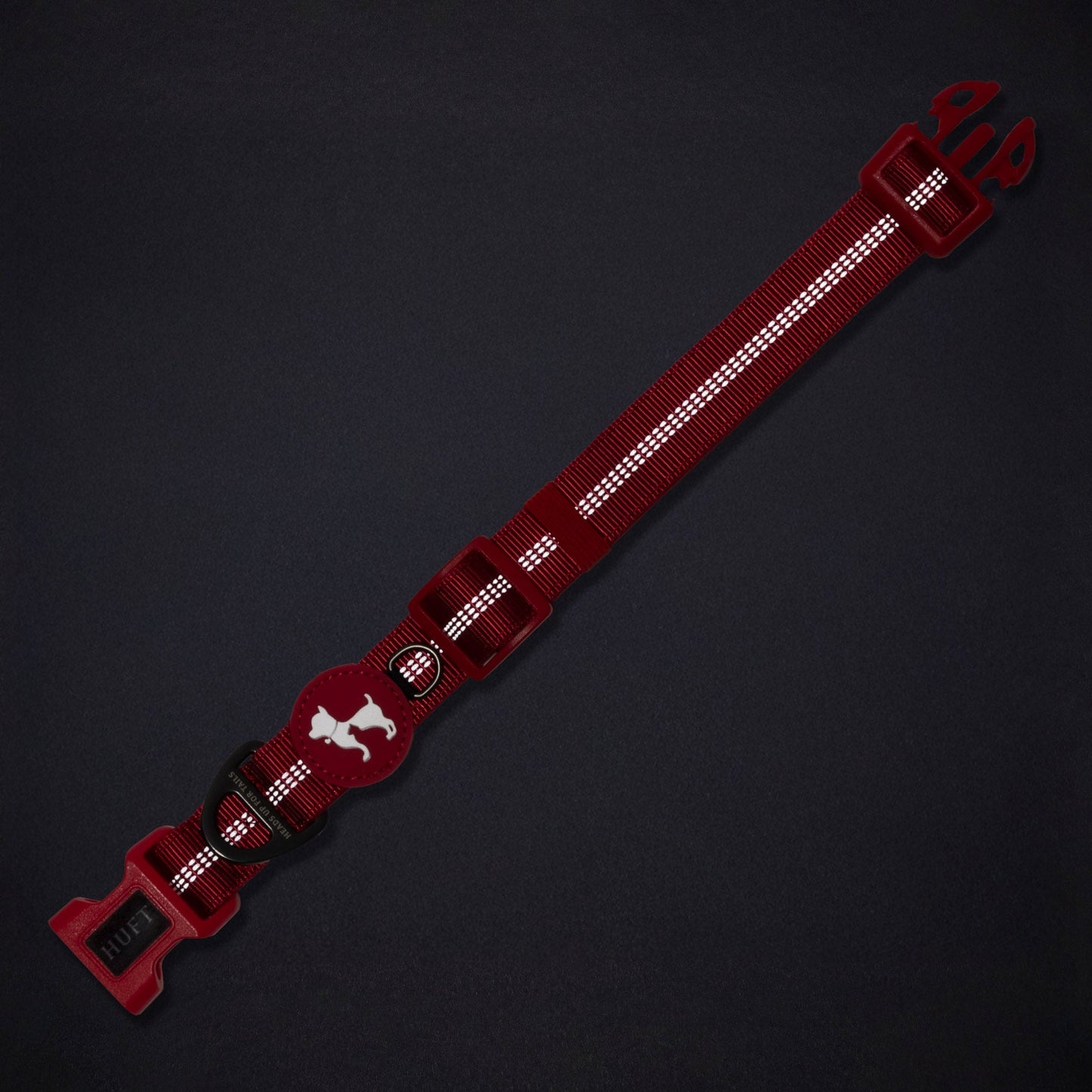 HUFT Xplorers Collar for Dogs (Red)