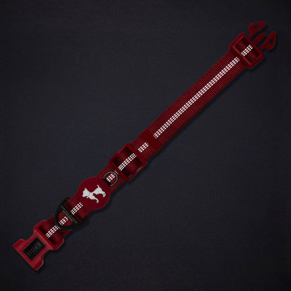 HUFT Xplorers Collar for Dogs (Red)