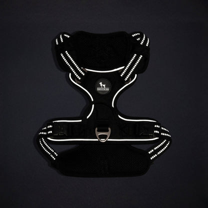 HUFT Xplorers Harness for Dogs (Black)