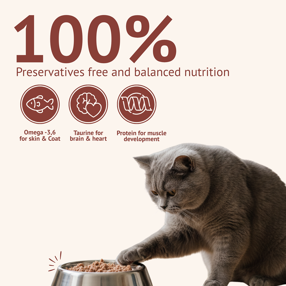 Goofy Tails Himalayan Trout & Anchovies Cat Meals