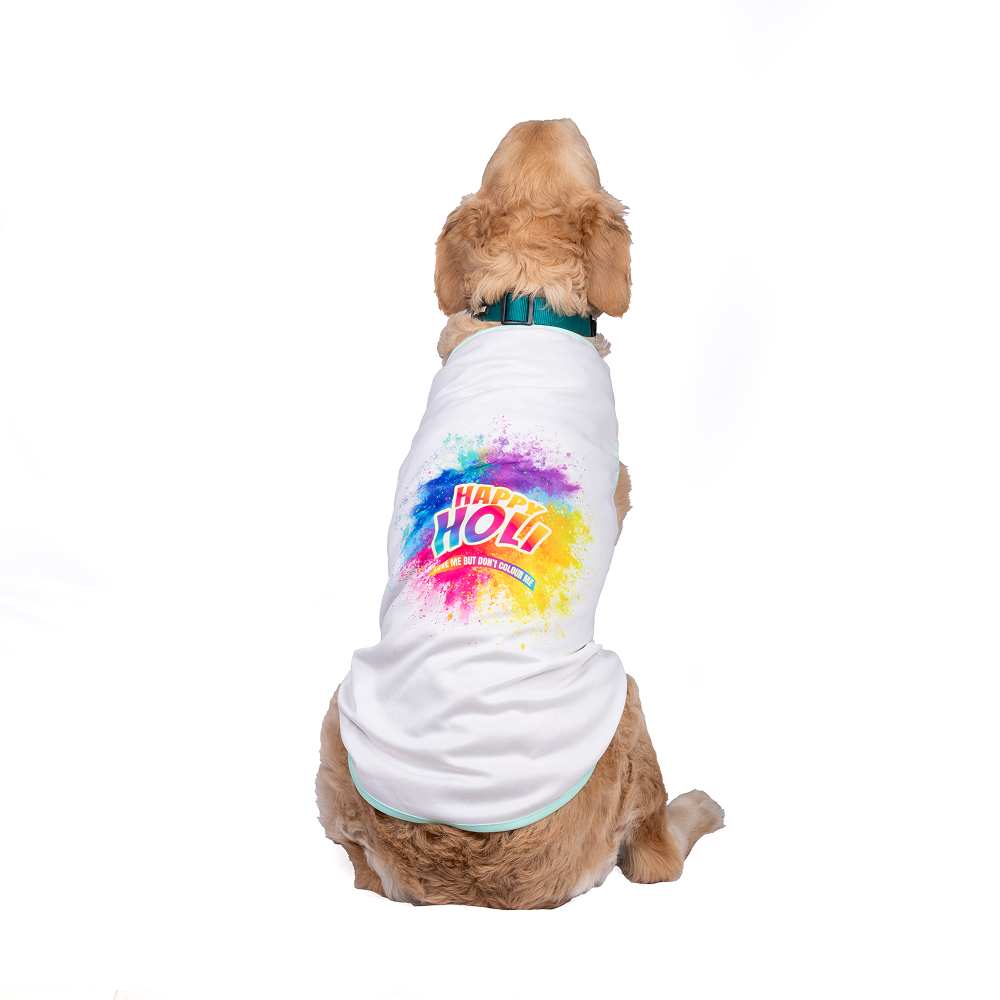 Pets Way Holi Vest for Dogs (White)