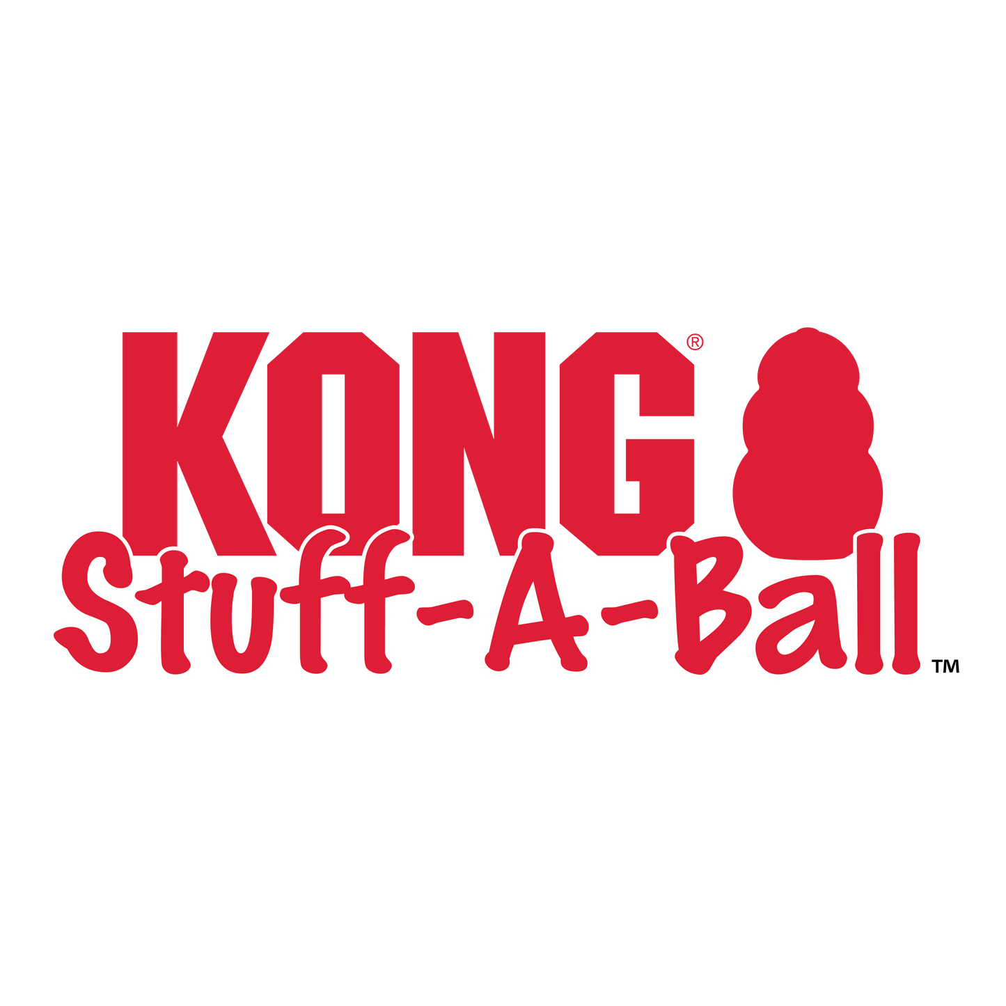 Kong Stuff A Ball Toy for Dogs (Red)