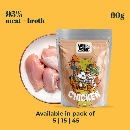 IndieCat Royal Growth Chicken Kitten Cat Wet Food