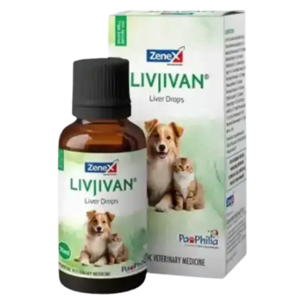 Zenex Livjivan Liver Drops for Dogs and Cats