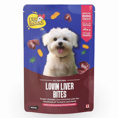 FurLoved Lovin Liver Bites Dog Treats