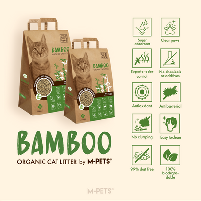 M Pets Bamboo Cat Litter