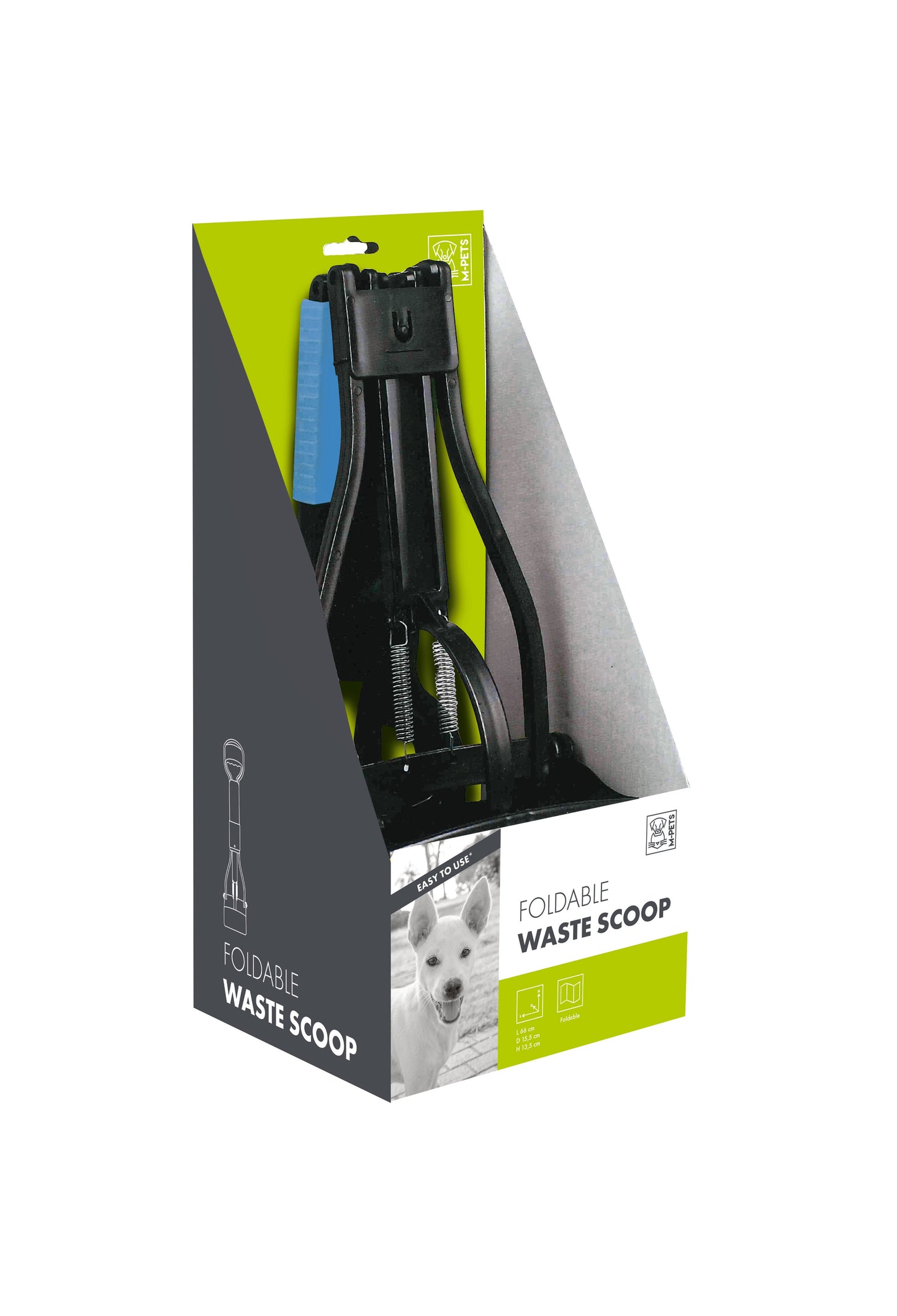 M Pets Foldable Waste Scoop for Cats