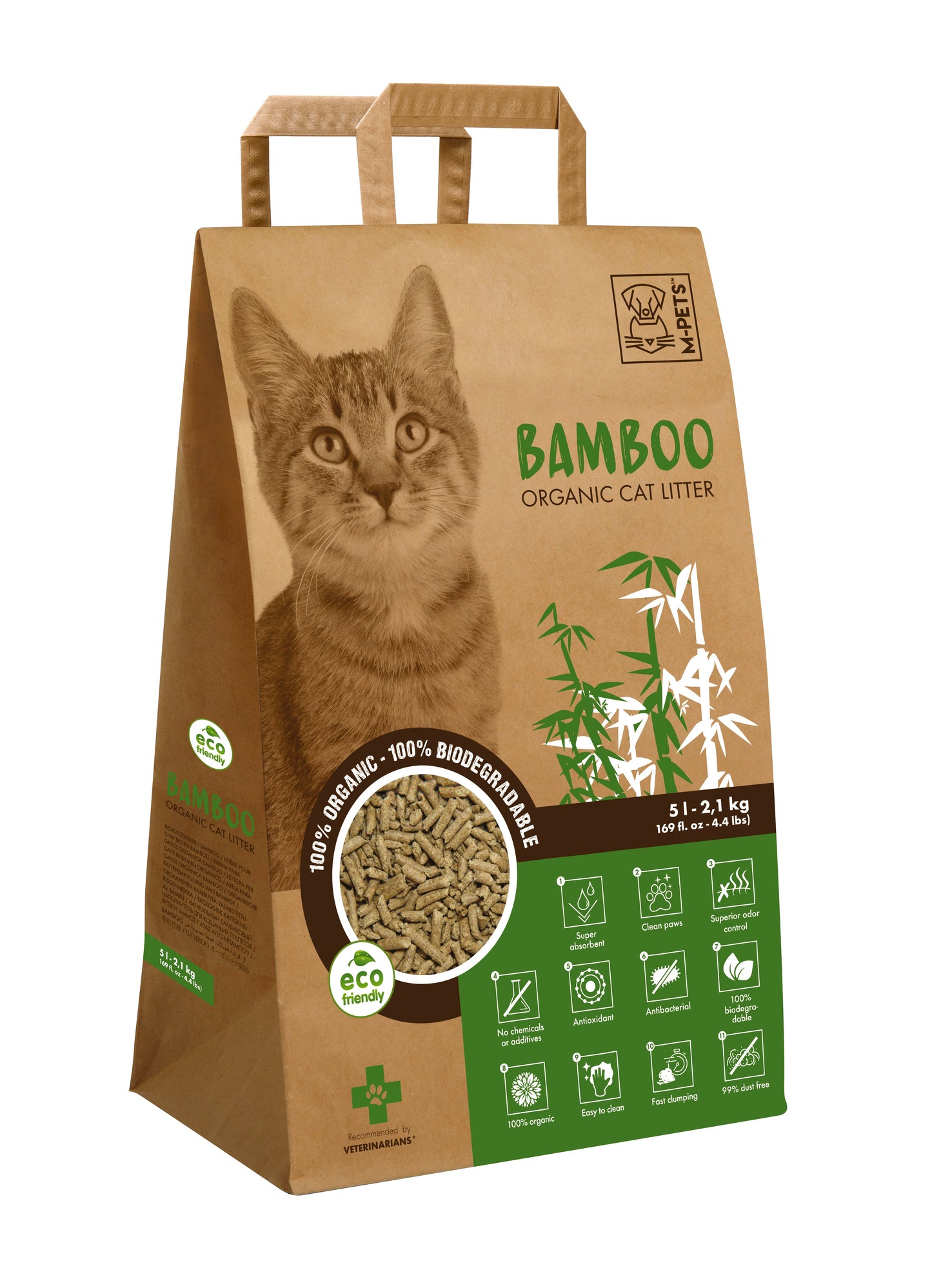 M Pets Bamboo Cat Litter