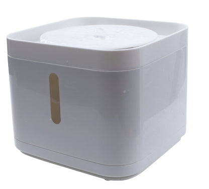 M Pets Volga Drinking Fountain for Dogs (White)
