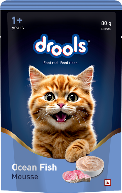 Drools Chicken and Ocean Fish Mousse Combo Adult Cat Wet Food