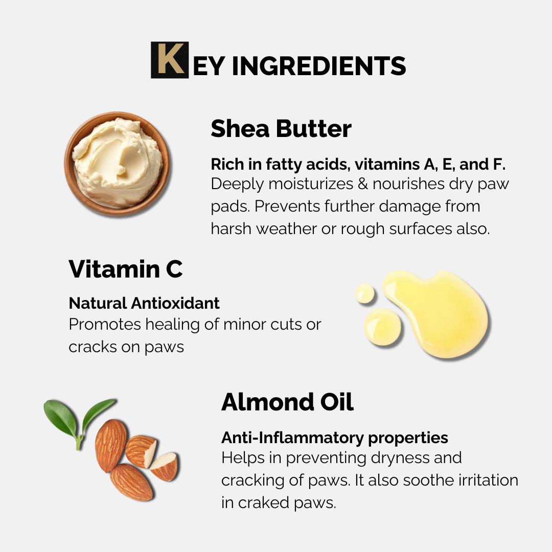 Moe Puppy Vitamin E Shea Butter Paw Cream for Dogs & Cats