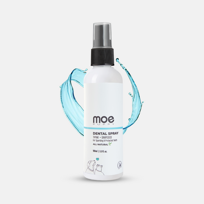 Moe Puppy Thyme Grapeseed Dental Spray for Dogs & Cats