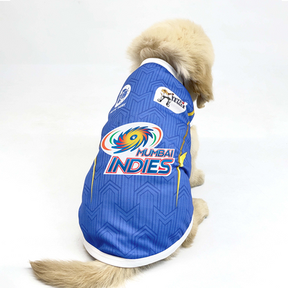 Pets Way Mumbai Indies Team Jersey Vest for Dogs | Indian Pet League