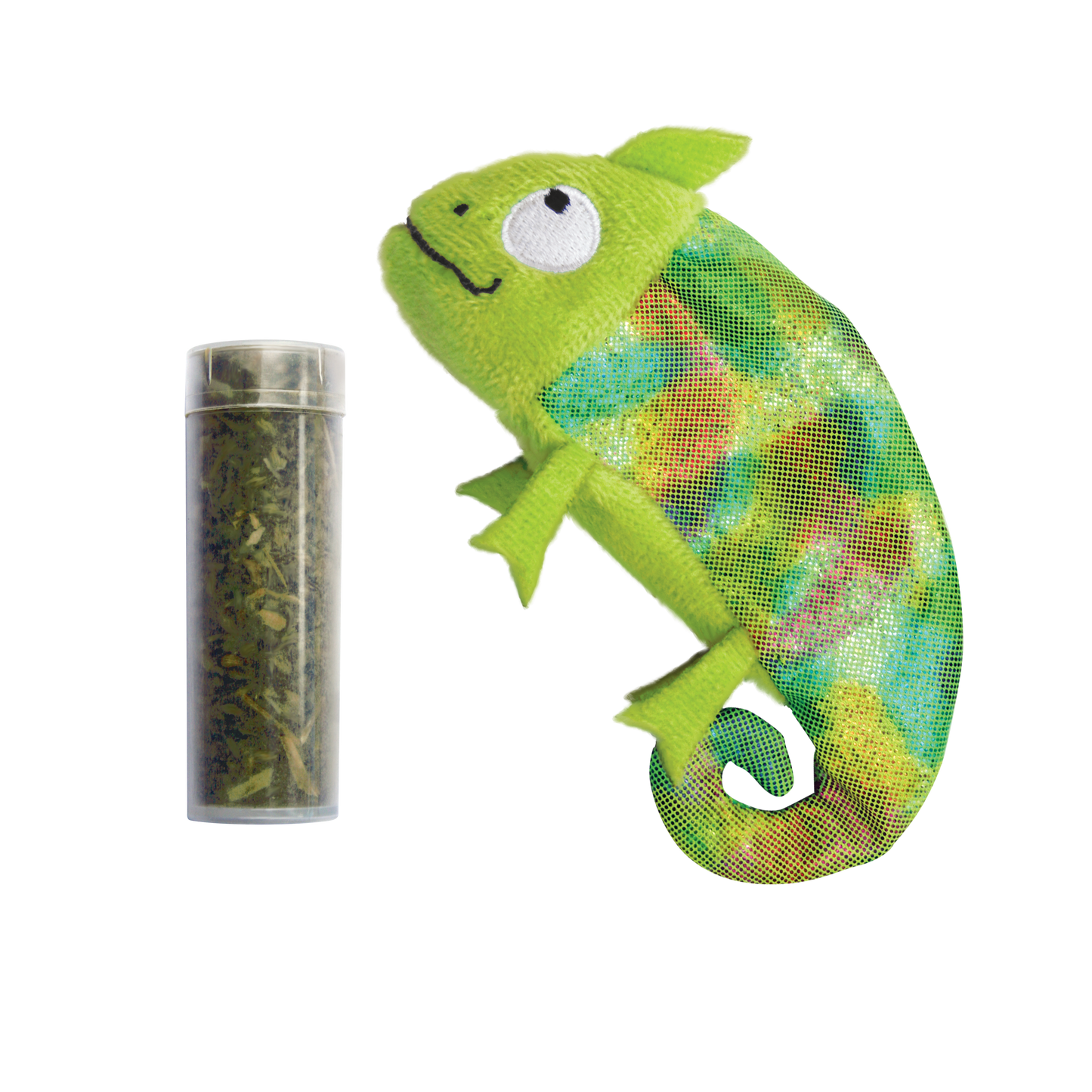 Kong Refillables Chameleon Toy for Cats (Green)